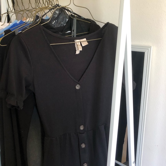 H&M Dresses Hm Crinkled Jersey Dress Poshmark